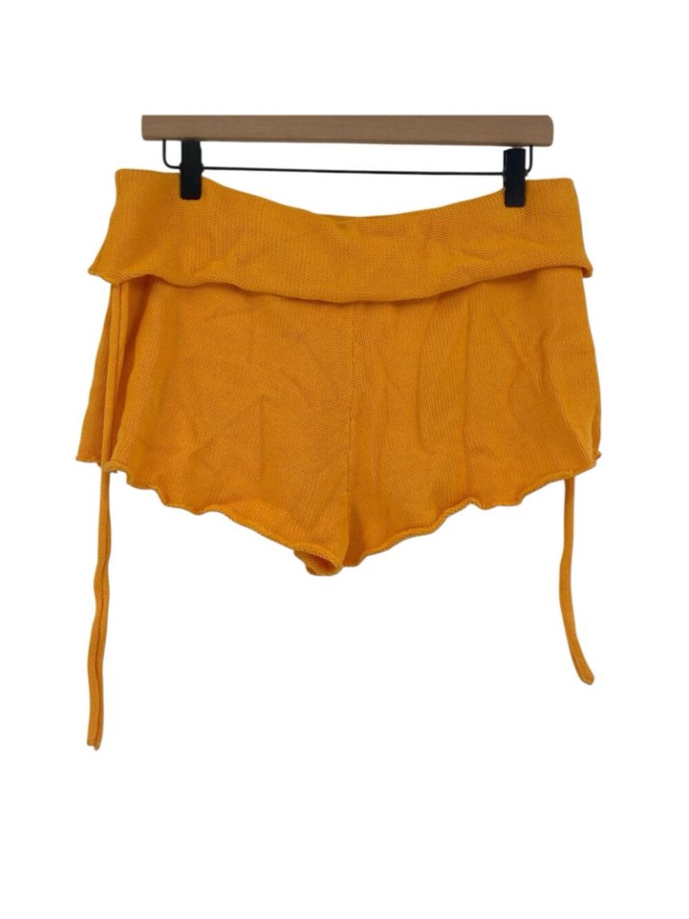 Free People Beach Size M Rita Sweater Knit Shorts in Cali Poppy - Picture 3 of 12